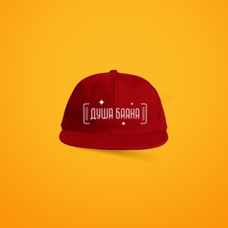 Бейсболка ДУША БАЯНА (красная)